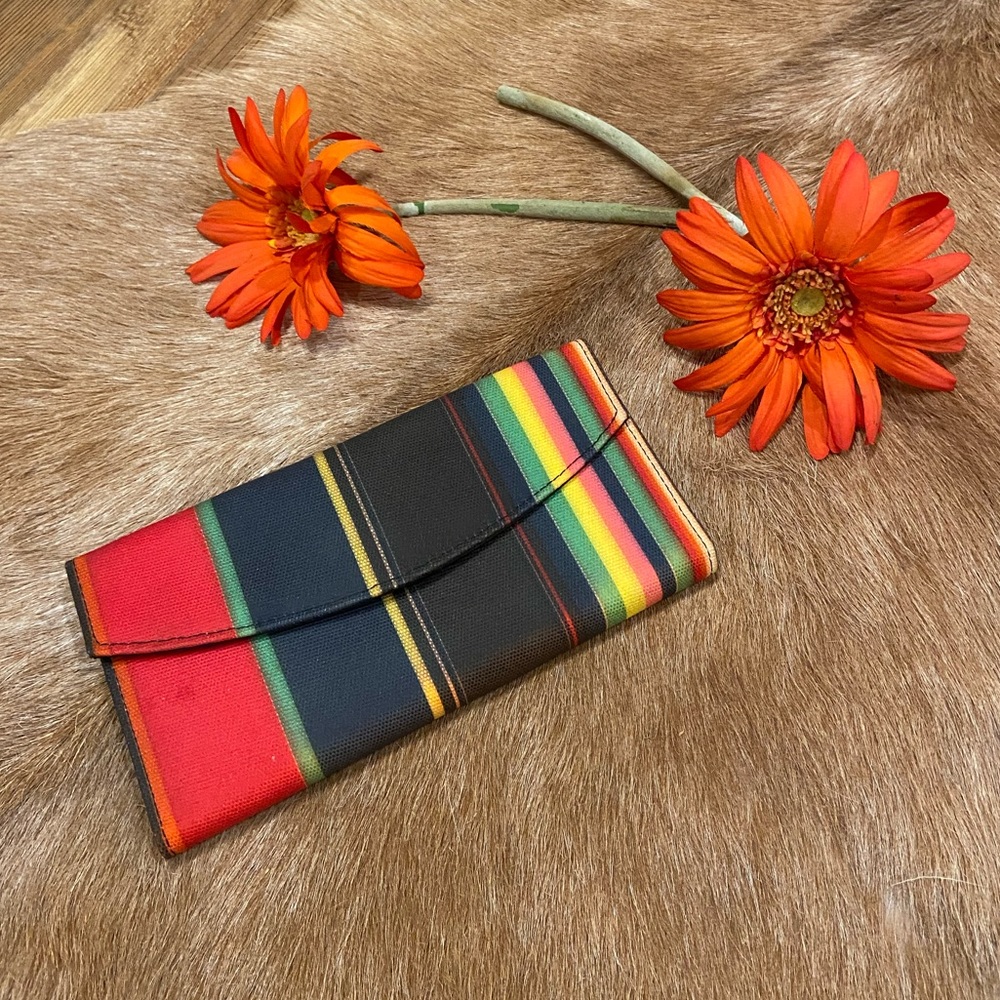 Rosa brand sarape trifold wallet
